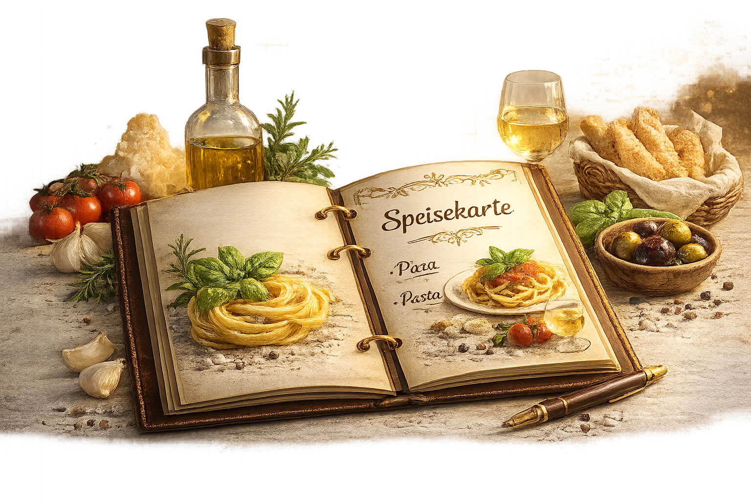 Italienische Spezialitäten bei La Perla Dornhan – frische Küche, Pizza und Pasta.